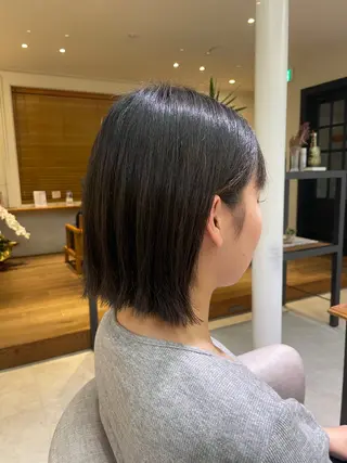 ミディアム Tanaka Aoiのヘアスタイル