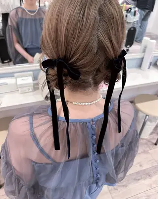 ヘアアレンジ セットサロン      ラフテル所属・大阪/ヘアアレンジ /似合わせset💐のヘアスタイル
