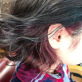 ミディアム カラー 大嶋 宏隆のヘアスタイル