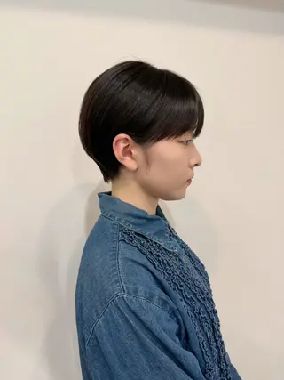ショート elm所属・丁寧なカウンセリング 藤澤志のヘアスタイル