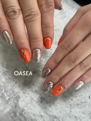 ネイル 🌞💜 KAORI 🌴のネイルデザイン