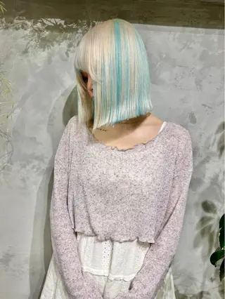 ショート カラー RoL by apollo所属・横浜ブリーチムラ直し 特化美容師/海崎剛史のヘアスタイル