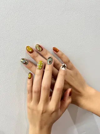 ネイル éclat-nail salon-所属・松本 ゆみかのネイルデザイン