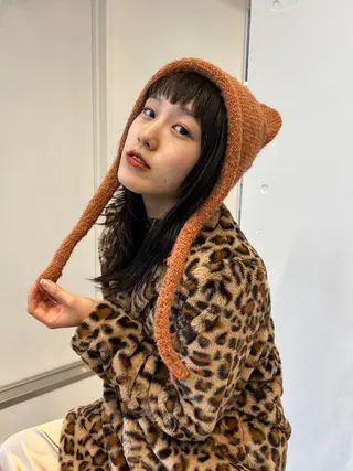 ミディアム カラー 髪質改善/縮毛矯正/ 透明感カラーYUMAのヘアスタイル