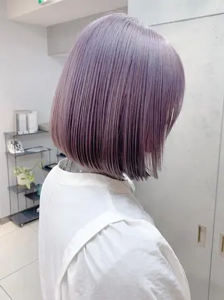 ショート カラー raika .のヘアスタイル