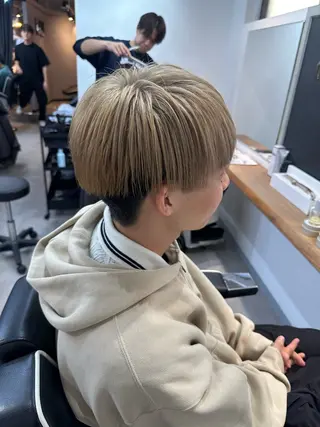 カラー メンズ 池田隼也 メンズ/パーマのヘアスタイル