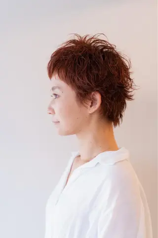 ショート カラー salon m ni サロンマーニ所属・久保田 一のヘアスタイル