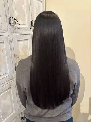 ロング 大竹 萌々香のヘアスタイル