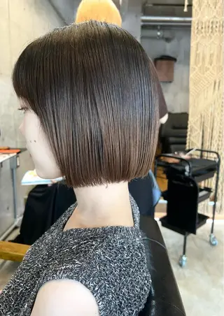 ショート ショートボブ／川崎 子安健太のヘアスタイル
