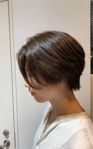 ショート カラー 韓国🇰🇷 ✂︎hair 内田愛のヘアスタイル