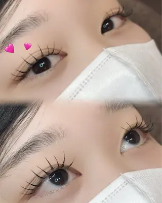 マツエク・マツパ beauty salon　WHITE×luce所属・杉野 美月のマツエク・マツパデザイン