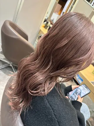 ロング 本厚木/カラー 🪻yuu🪻のヘアスタイル