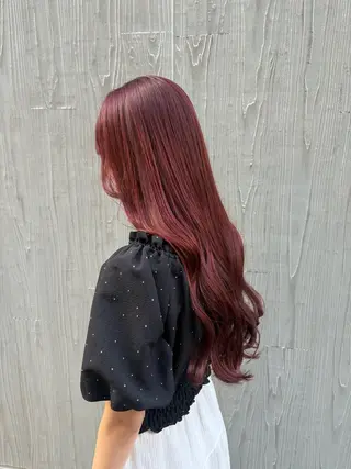 カラー 🎀暖色カラー 西川芽依🎀のヘアスタイル