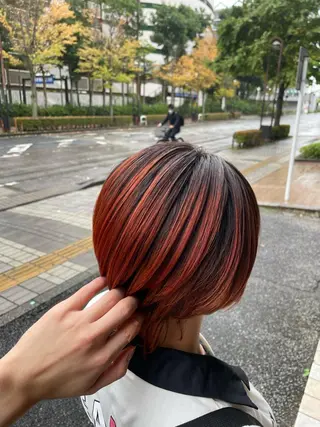 ショート 韓国ヘア/レイヤー 🇰🇷/艶髪/長橋のヘアスタイル