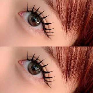 マツエク・マツパ 【那覇/束感まつ毛】 キャメルのマツエク・マツパデザイン