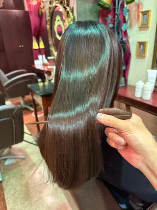 ロング 【レイヤー/韓国風 /髪質改善】RINのヘアスタイル