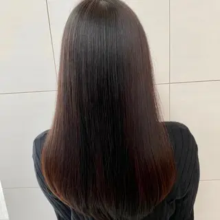 セミロング カラー レイヤー・波巻き RYOSUKEのヘアスタイル