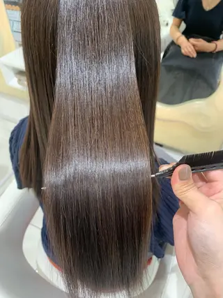 ロング パーマ 橋本 和歩のヘアスタイル