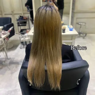 ロング カラー 🩷 レナ 🩷のヘアスタイル