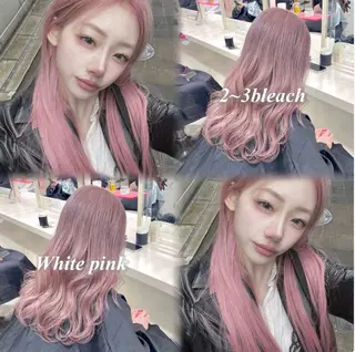 ロング 韓国ガーリー🤍ハイ トーン🤍Ayanaのヘアスタイル