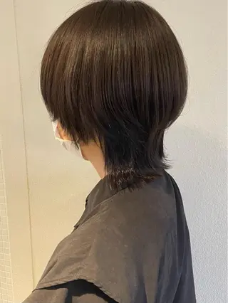 ショート カラー パーマ ヘアアレンジ 坂尻 嘉珠也のヘアスタイル