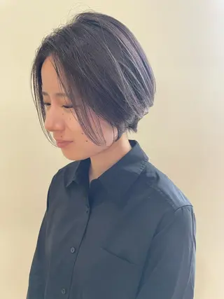 ショート 三浦 瑠璃のヘアスタイル
