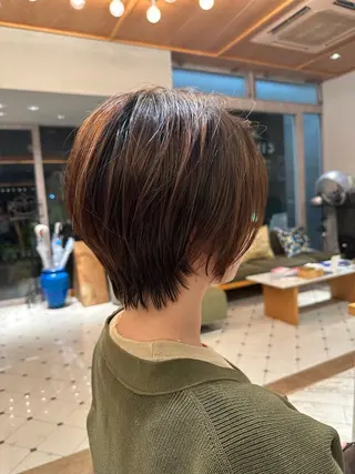 ショート 伊藤　龍之介 レイヤースタイル🟡のヘアスタイル