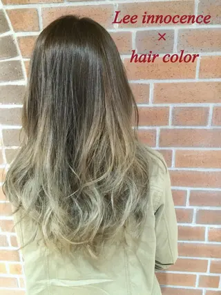 ミディアム セミロング ロング カラー カラー/髪質改善スペ シャリスト宮本　伸一のヘアスタイル