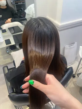 セミロング sara/ハンサム ショート【蔵前】のヘアスタイル