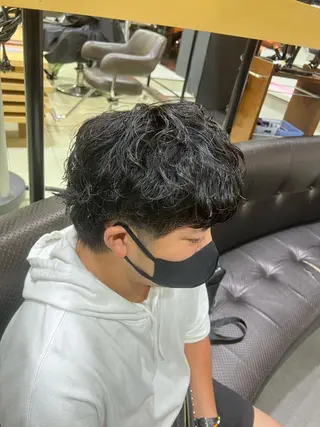 ショート パーマ メンズ 韓国🩶Y2Kネイル 💫くれはのネイルデザイン