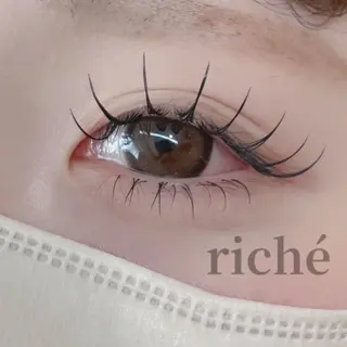 マツエク・マツパ riche akariのマツエク・マツパデザイン