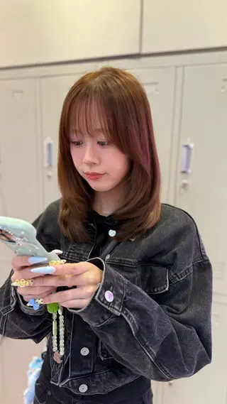 ミディアム 🐰🎀ボブ専門 yuzuka🎀🐰のヘアスタイル