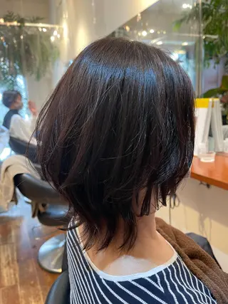 ミディアム DOG MANIA PiNCH所属・エイジング縮毛矯正 犬同伴可マルイチのヘアスタイル