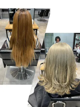 ミディアム 💫newi💫村上 孝一のヘアスタイル