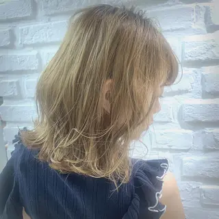 ミディアム 【予防美容特化】 kasumi🌷🌷のヘアスタイル