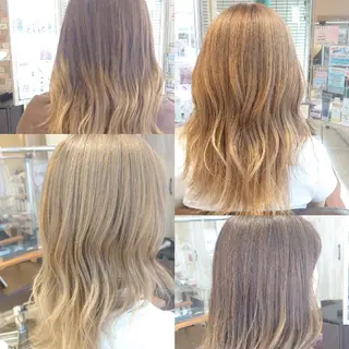 ミディアム カラー E Komo hair所属・Wow❕E Komo hair 永井一輝のヘアスタイル