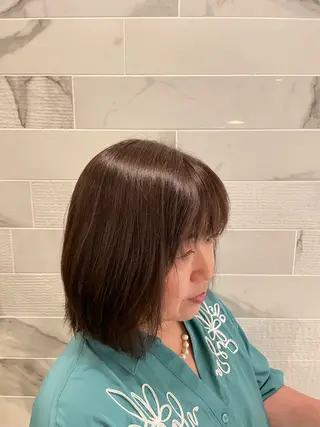 ショート 大藤 彩のヘアスタイル
