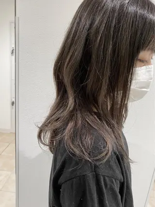 セミロング カラー 西山梨々【12/1〜 産休を頂きます🎀】のヘアスタイル