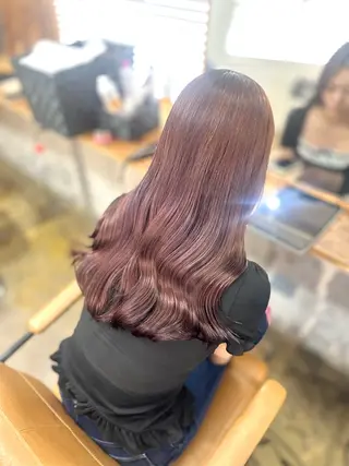 ロング カラー ︎︎カイ ミズキ 🐰𝜗𝜚のヘアスタイル