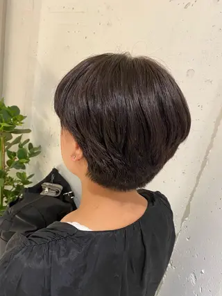 ショート カラー ナチュラル/韓国💎 haruka 💎のヘアスタイル