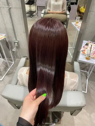ロング MASHIRO💎 透明感カラー/カットのヘアスタイル