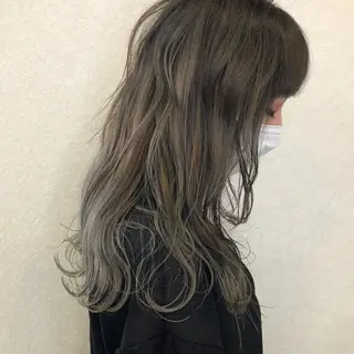ロング カラー 村上 勝大のヘアスタイル