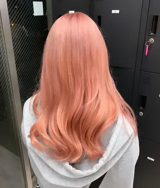 セミロング カラー パーマ ヘアアレンジ メンズ キッズ ネイル マツエク・マツパ アイブロウ 🐺ウルフ×ハイトー ン🖤Yukinoのヘアスタイル