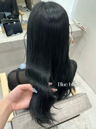 ロング カラー 🍓韓国ヘア レイヤ ーカット🍓笠原 葵のヘアスタイル