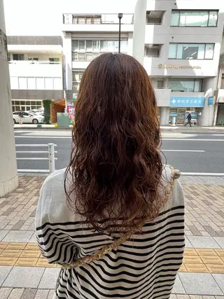 ロング パーマ hairdo千葉店 カワサキ　マナのヘアスタイル