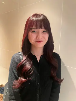 ロング chihiro / ミディアムヘアのヘアスタイル