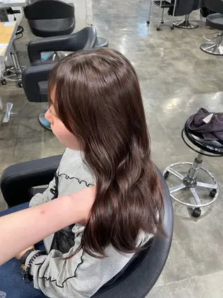 カラー 🤍ベージュ/透明感 韓国ヘア/まりん🤍のヘアスタイル