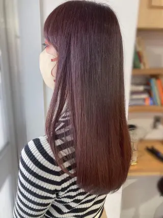 セミロング roka ノゾミのヘアスタイル