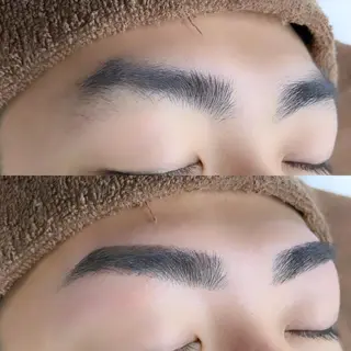 パーマ メンズ アイブロウ BEIGE 金山 🌹RUKAのマツエク・マツパデザイン