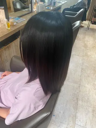 ミディアム 透明感カラー /Kanon️🫧のヘアスタイル